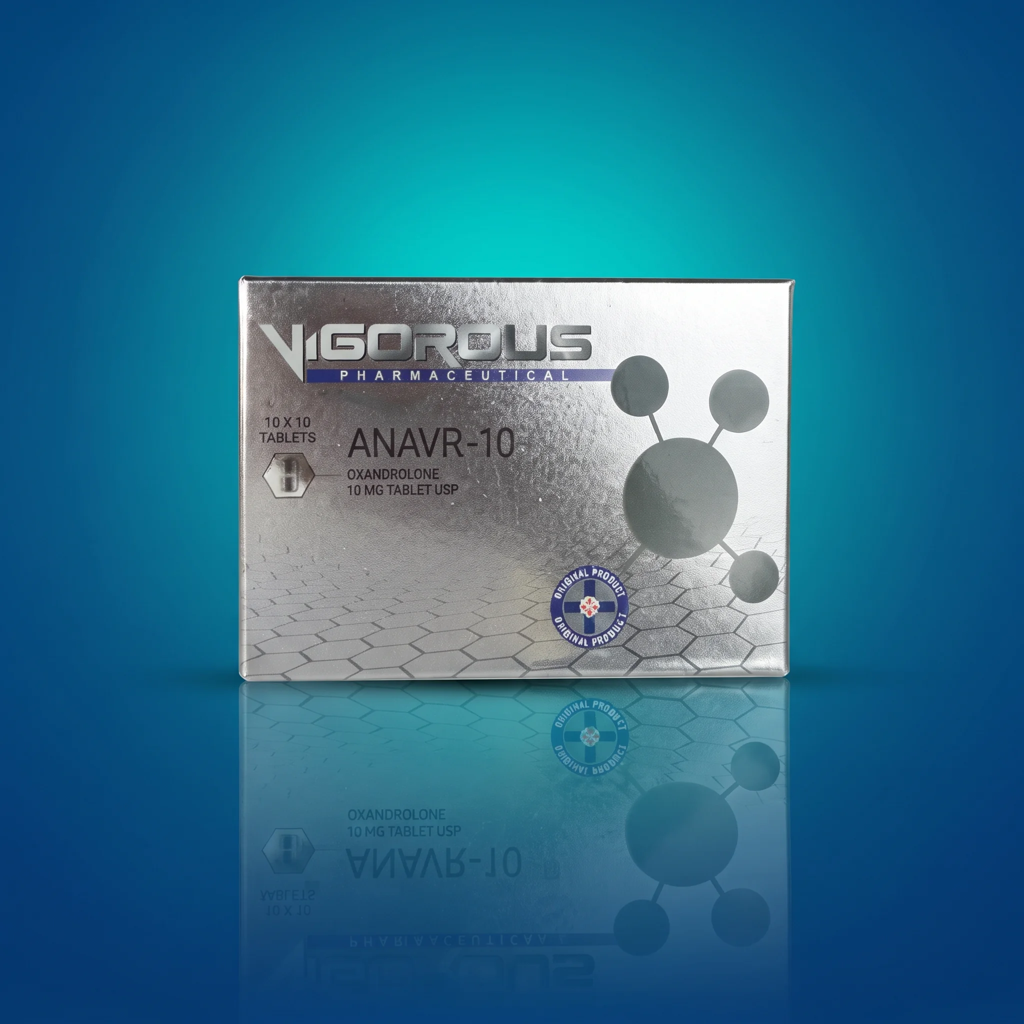 Oxandrolone (Anavar) 10mg — أوكساندرولون (أنفار) 10 مجم